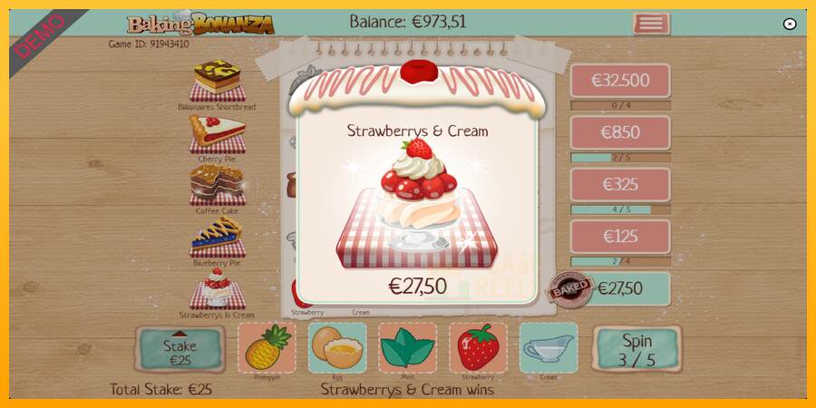 Baking Bonanza macchina da gioco per soldi, immagine 4