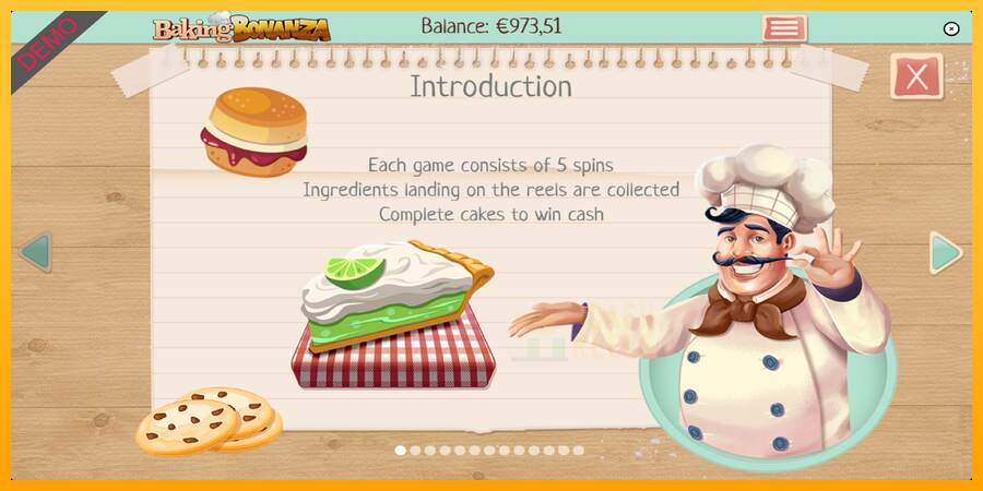 Baking Bonanza macchina da gioco per soldi, immagine 5