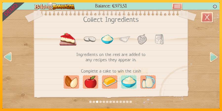 Baking Bonanza macchina da gioco per soldi, immagine 7