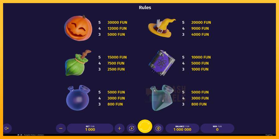 Pumpkin Potion macchina da gioco per soldi, immagine 5