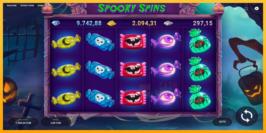 Spooky Spins macchina da gioco per soldi, immagine 2