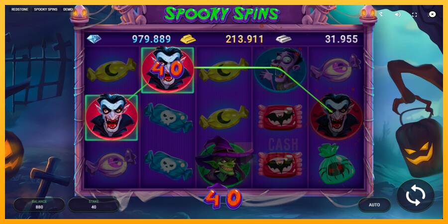 Spooky Spins macchina da gioco per soldi, immagine 3