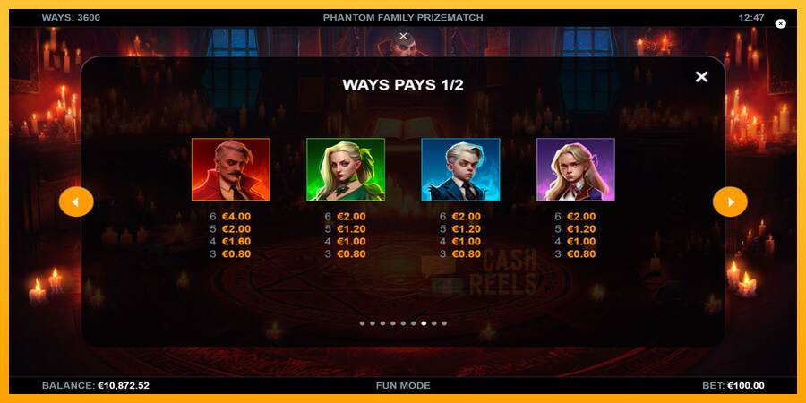 Phantom Family PrizeMatch macchina da gioco per soldi, immagine 6