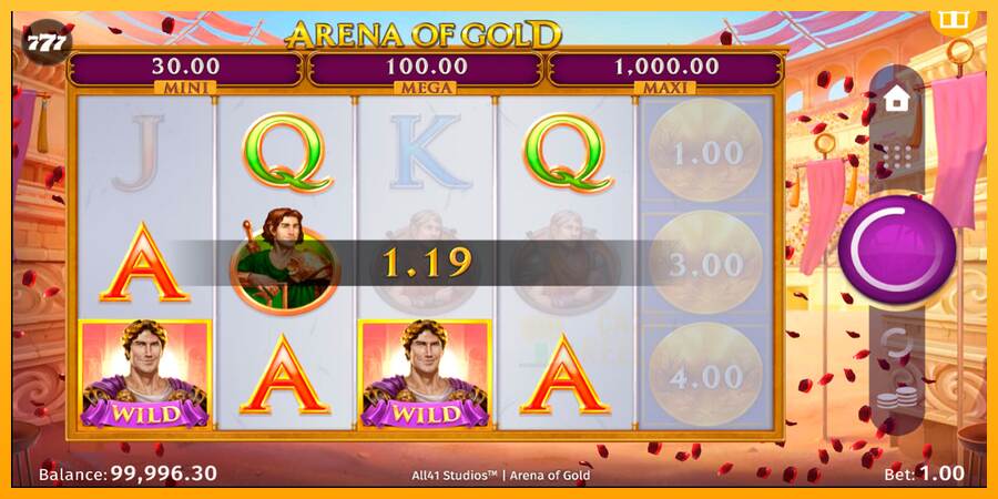 Arena of Gold macchina da gioco per soldi, immagine 4