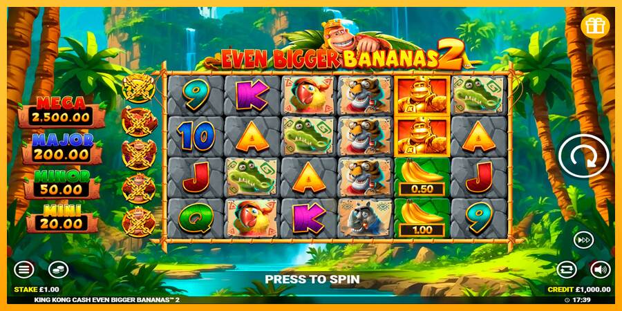 King Kong Cash Even Bigger Bananas 2 macchina da gioco per soldi, immagine 1