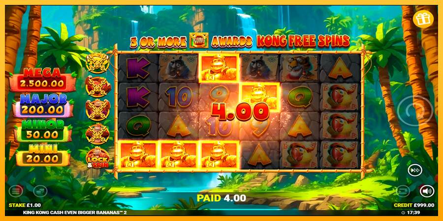 King Kong Cash Even Bigger Bananas 2 macchina da gioco per soldi, immagine 4