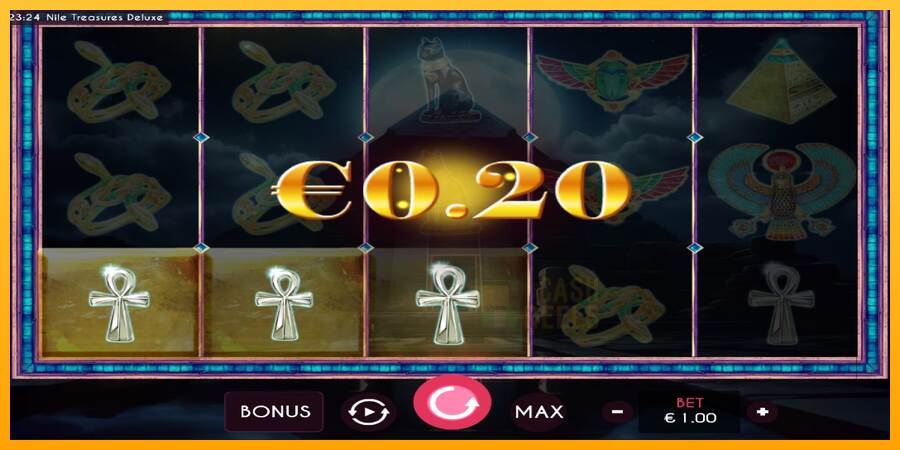 Nile Treasures Deluxe macchina da gioco per soldi, immagine 2