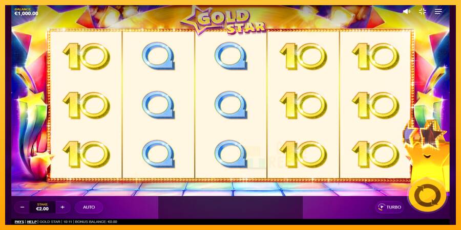 Gold Star macchina da gioco per soldi, immagine 2