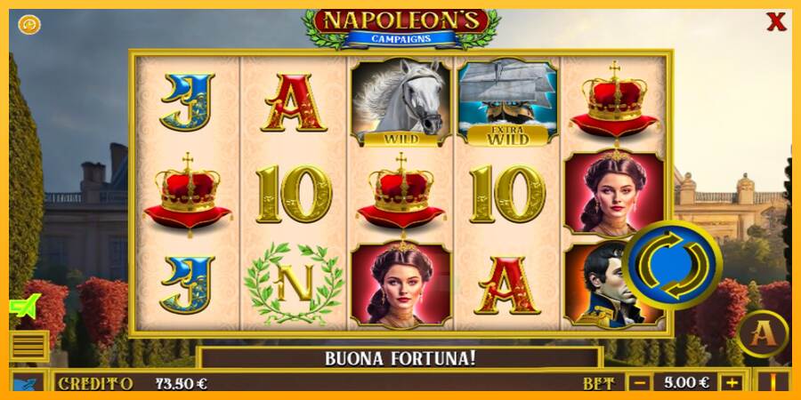 Napoleons Campaigns macchina da gioco per soldi, immagine 2