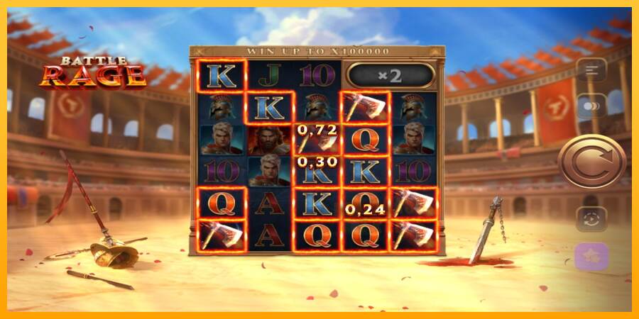 Battle Rage macchina da gioco per soldi, immagine 3