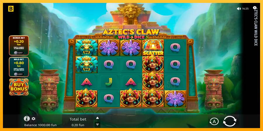 Aztecs Claw Wild Dice macchina da gioco per soldi, immagine 1