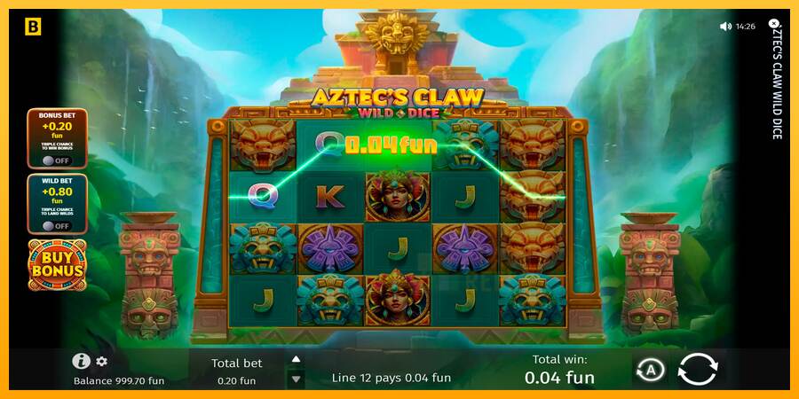 Aztecs Claw Wild Dice macchina da gioco per soldi, immagine 5