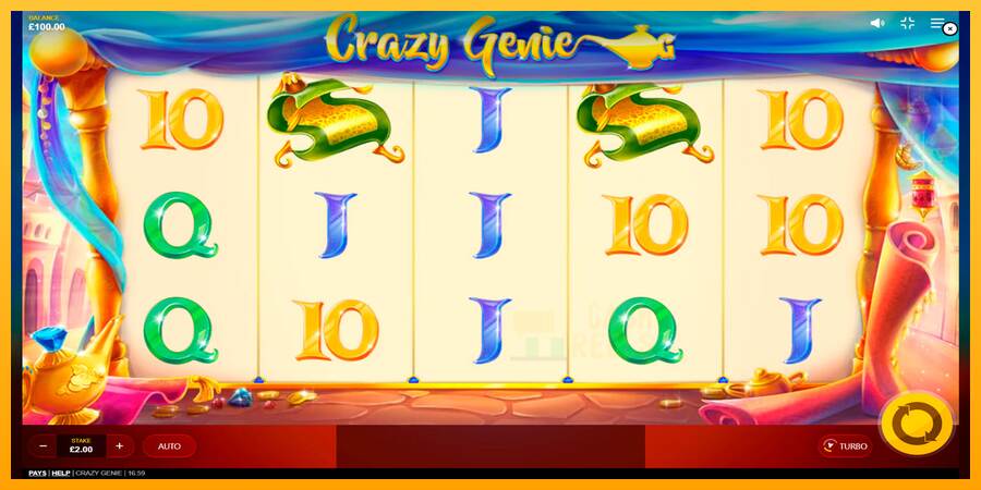 Crazy Genie macchina da gioco per soldi, immagine 1