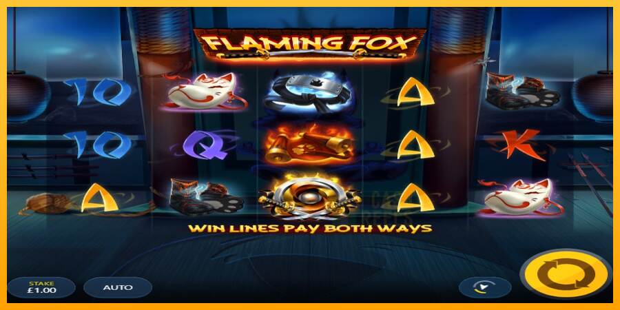 Flaming Fox macchina da gioco per soldi, immagine 1