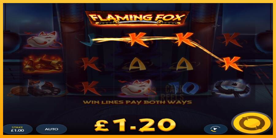 Flaming Fox macchina da gioco per soldi, immagine 3