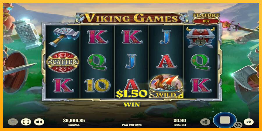 Viking Games macchina da gioco per soldi, immagine 3