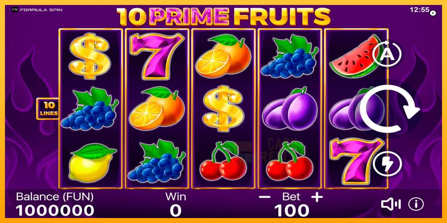 10 Prime Fruits macchina da gioco per soldi, immagine 1