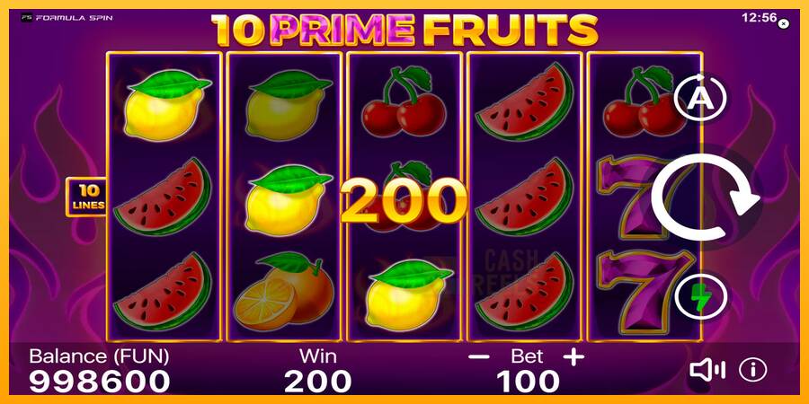 10 Prime Fruits macchina da gioco per soldi, immagine 3