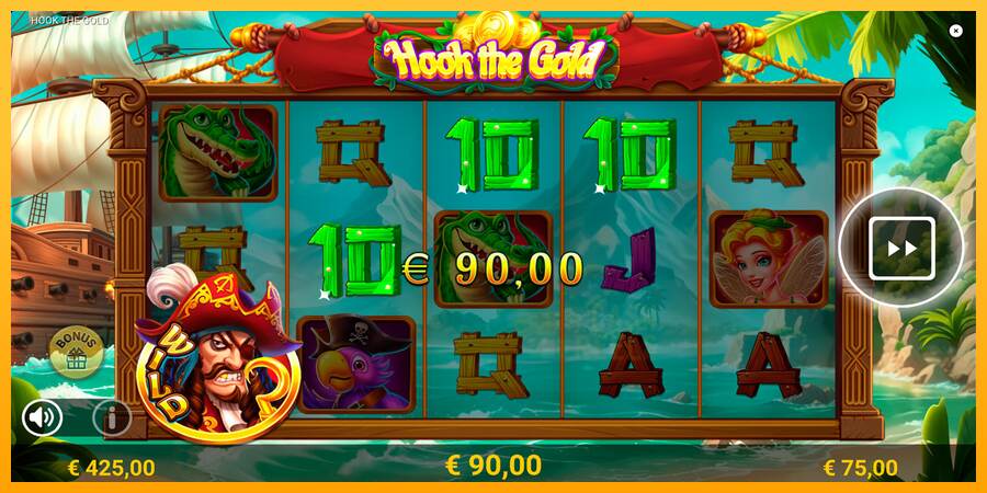 Hook The Gold macchina da gioco per soldi, immagine 2