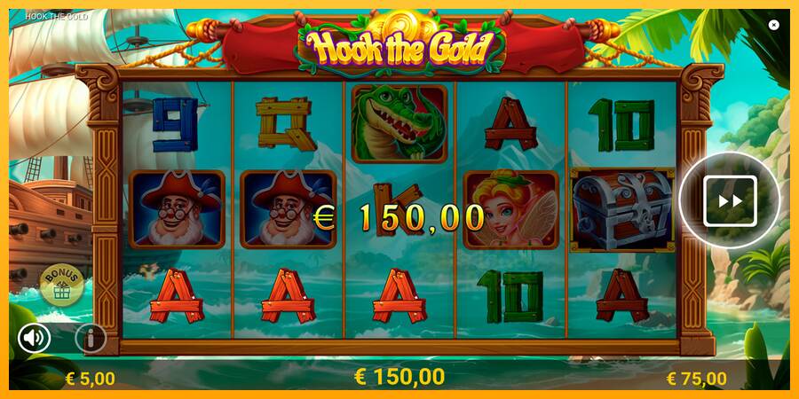 Hook The Gold macchina da gioco per soldi, immagine 4