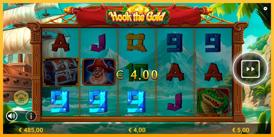 Hook The Gold macchina da gioco per soldi, immagine 5