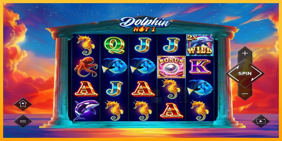 Dolphin Hot 1 macchina da gioco per soldi, immagine 2