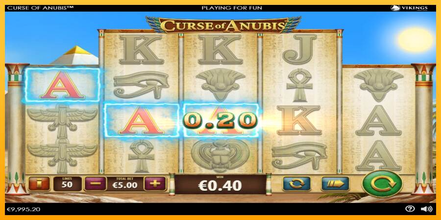 Curse of Anubis macchina da gioco per soldi, immagine 2