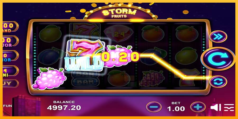 Storm Fruits macchina da gioco per soldi, immagine 4