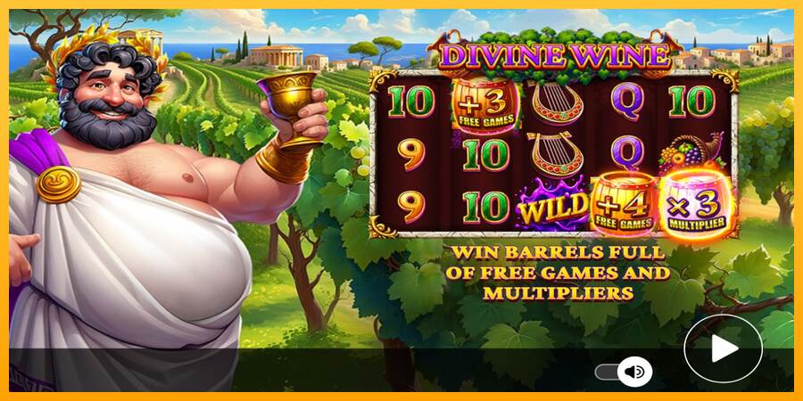 Divine Wine macchina da gioco per soldi, immagine 1