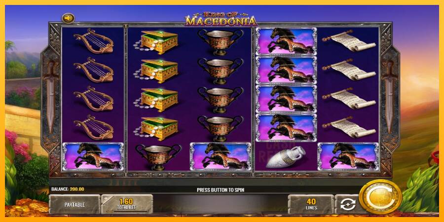 King of Macedonia macchina da gioco per soldi, immagine 1