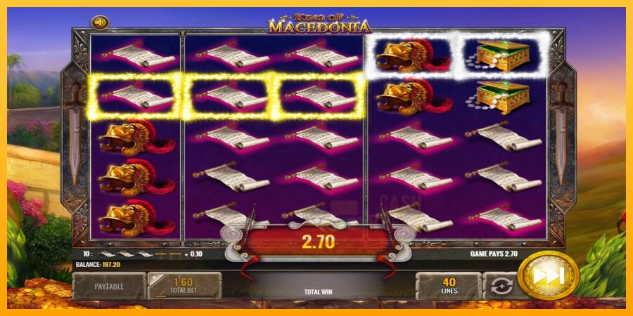 King of Macedonia macchina da gioco per soldi, immagine 4