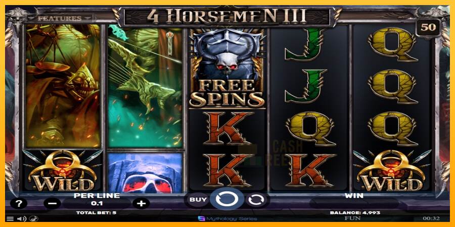 4 Horsemen III macchina da gioco per soldi, immagine 2