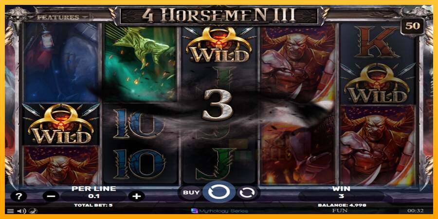 4 Horsemen III macchina da gioco per soldi, immagine 3