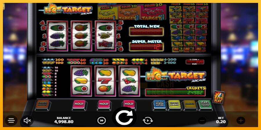 Hot Target Arcade macchina da gioco per soldi, immagine 2