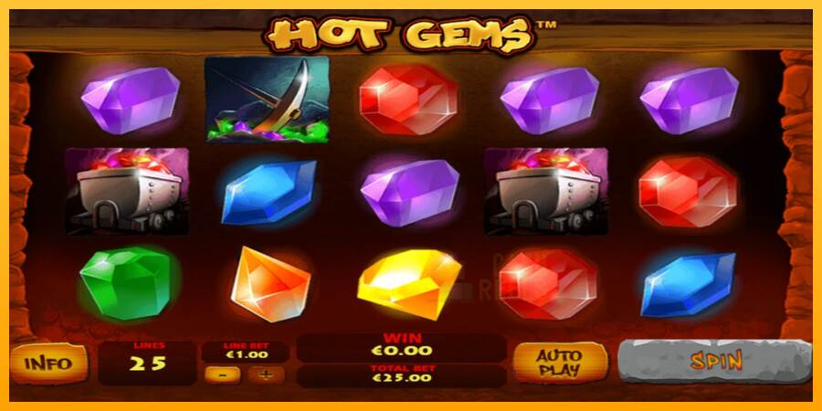 Hot Gems macchina da gioco per soldi, immagine 1