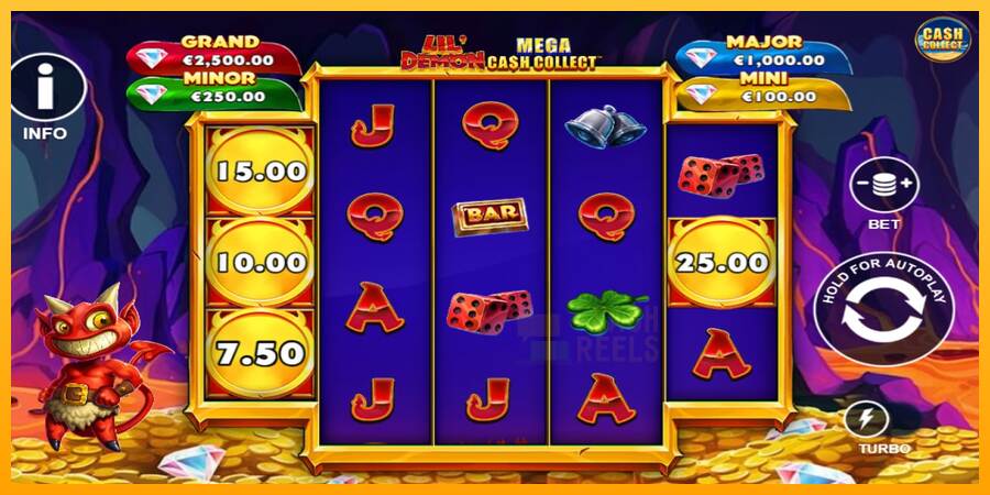 Lil Demon Mega Cash Collect macchina da gioco per soldi, immagine 2