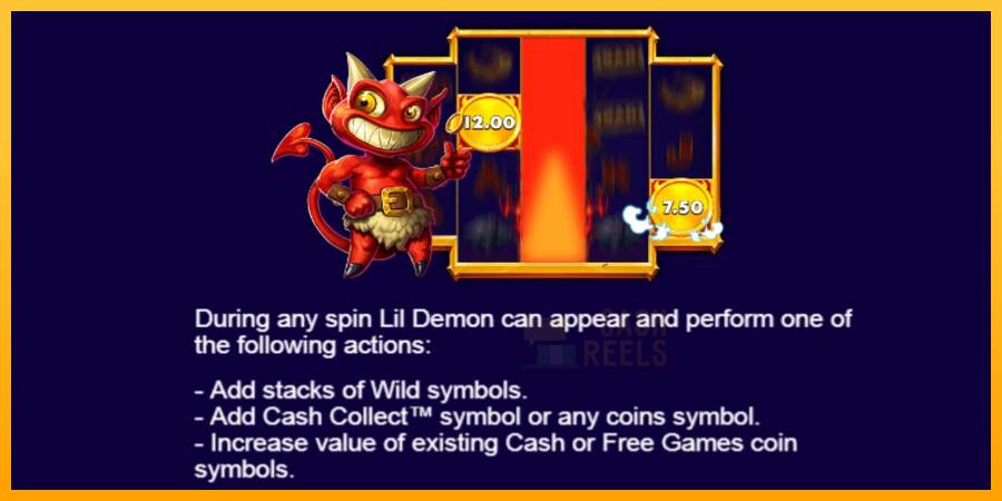 Lil Demon Mega Cash Collect macchina da gioco per soldi, immagine 5