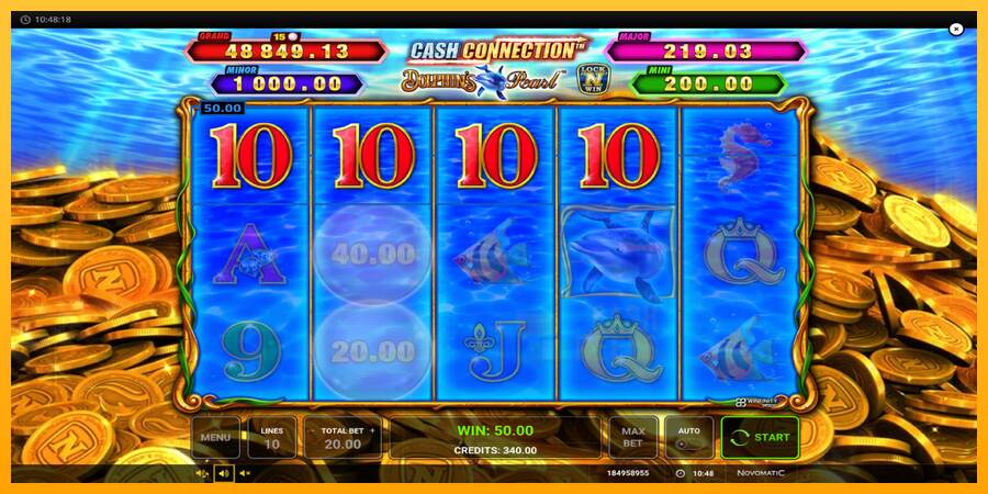 Cash Connection Dolphins Pearl macchina da gioco per soldi, immagine 4