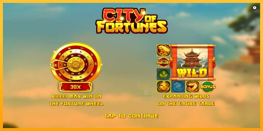 City of Fortunes macchina da gioco per soldi, immagine 1