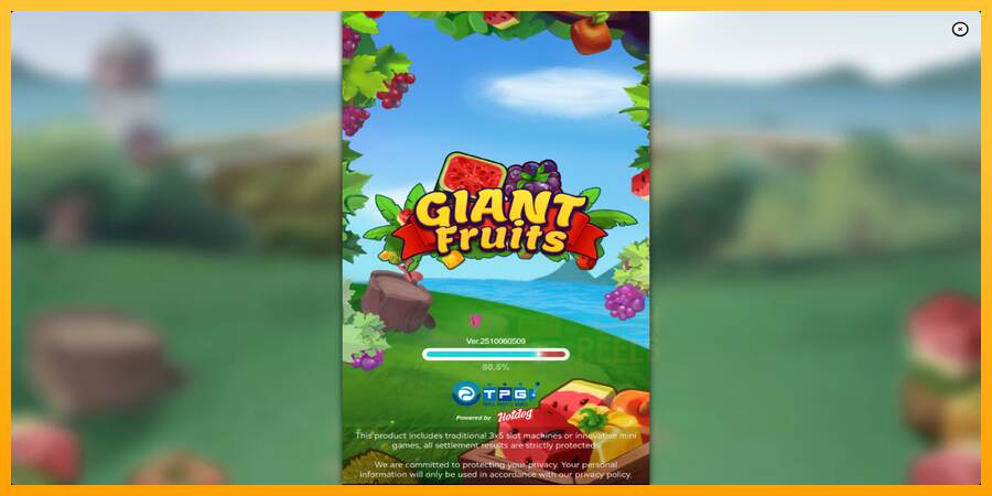 Giant Fruits macchina da gioco per soldi, immagine 1