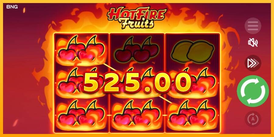 Hot Fire Fruits macchina da gioco per soldi, immagine 3