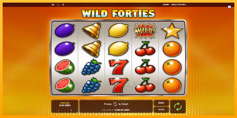 Wild Forties macchina da gioco per soldi, immagine 1