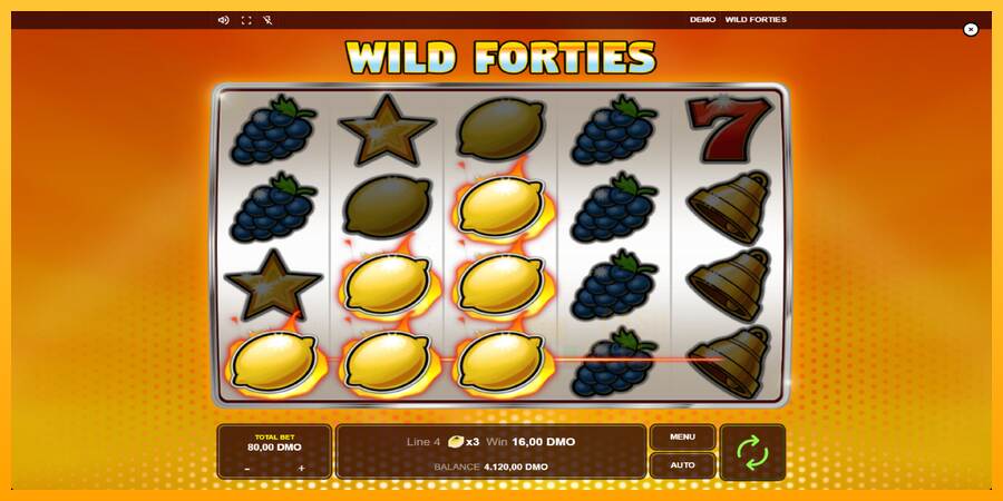 Wild Forties macchina da gioco per soldi, immagine 2