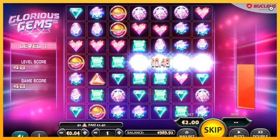 Glorious Gems macchina da gioco per soldi, immagine 3