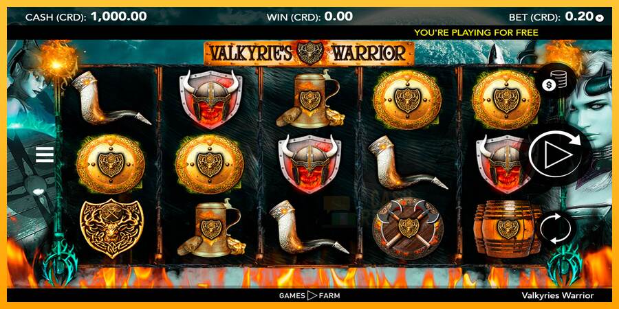 Valkyries Warrior macchina da gioco per soldi, immagine 1