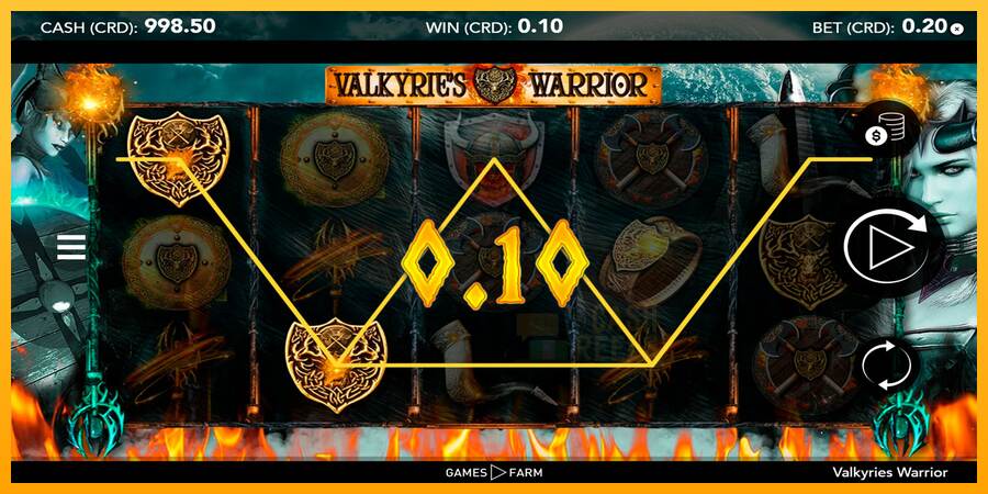 Valkyries Warrior macchina da gioco per soldi, immagine 3