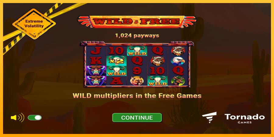 Wild & Free macchina da gioco per soldi, immagine 1