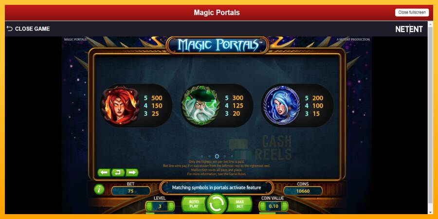 Magic Portals macchina da gioco per soldi, immagine 6