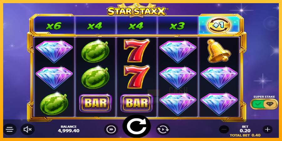 Star Staxx macchina da gioco per soldi, immagine 2