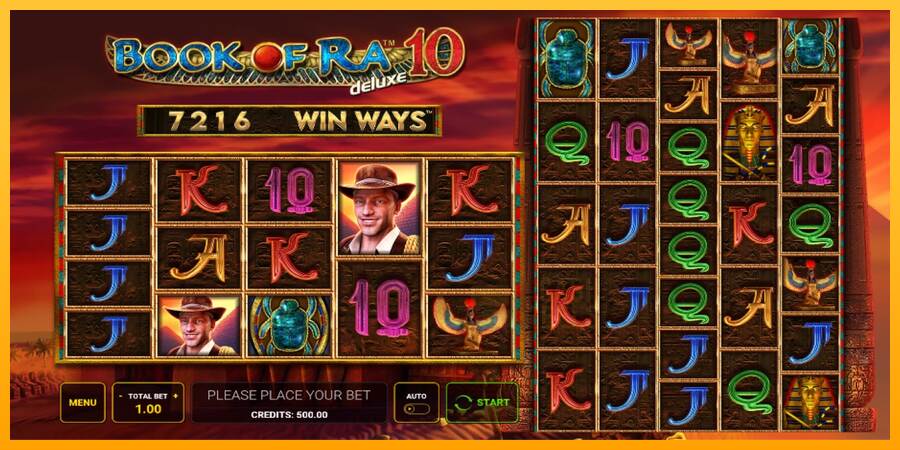 Book of Ra Deluxe 10 Win Ways macchina da gioco per soldi, immagine 1